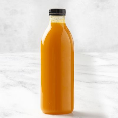 Zumo de naranja natural botella