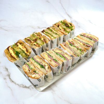 Bandeja de mini focaccias (16 uds)